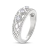 Thumbnail Image 2 of THE LEO First Light Diamond Twist Anniversary Ring 1/2 ct tw 14K White Gold