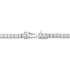 Thumbnail Image 3 of Diamond Tennis Bracelet 1 ct tw 10K White Gold 7&quot;