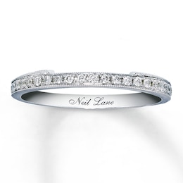 Neil Lane Wedding Band 1/5 ct tw Diamonds 14K White Gold