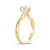 Thumbnail Image 2 of Solitaire Semi-Mount Twist Engagement Ring Setting 14K Yellow Gold