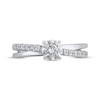 Thumbnail Image 4 of Semi-Mount Engagement Ring Setting 1/4 ct tw Diamonds 14K White Gold