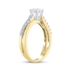 Thumbnail Image 3 of Semi-Mount Engagement Ring Setting 1/4 ct tw Diamonds 14K Yellow Gold