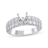 Thumbnail Image 0 of Semi-Mount Milgrain Engagement Ring Setting 1 ct tw Diamonds 14K White Gold