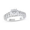 Thumbnail Image 1 of Semi-Mount Engagement Ring Setting 1/2 ct tw Diamonds 14K White Gold
