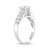 Thumbnail Image 2 of Semi-Mount Engagement Ring Setting 1/2 ct tw Diamonds 14K White Gold