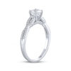 Thumbnail Image 2 of Semi-Mount Twist Engagement Ring Setting 1/4 ct tw Diamonds 14K White Gold