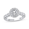 Thumbnail Image 0 of Semi-Mount Halo Engagement Ring Setting 1 ct tw Diamonds 14K White Gold