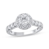 Thumbnail Image 1 of Semi-Mount Halo Engagement Ring Setting 1 ct tw Diamonds 14K White Gold