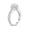 Thumbnail Image 2 of Semi-Mount Halo Engagement Ring Setting 1 ct tw Diamonds 14K White Gold