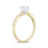 Thumbnail Image 2 of Pear-Shaped Diamond Engagement Ring 1/3 ct tw 14K Two-Tone Gold