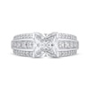 Thumbnail Image 3 of Semi-Mount Engagement Ring Setting 1 ct tw Diamonds 14K White Gold