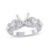 Thumbnail Image 0 of Semi-Mount Three-Row Engagement Ring Setting 1 ct tw Diamonds 14K White Gold