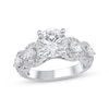 Thumbnail Image 1 of Semi-Mount Three-Row Engagement Ring Setting 1 ct tw Diamonds 14K White Gold