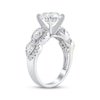 Thumbnail Image 2 of Semi-Mount Three-Row Engagement Ring Setting 1 ct tw Diamonds 14K White Gold