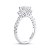 Thumbnail Image 2 of Semi-Mount Three-Stone Engagement Ring Setting 1 ct tw Diamonds 14K White Gold