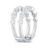 Thumbnail Image 2 of Marquise & Round-Cut Diamond Enhancer Ring 1-1/2 ct tw 14K White Gold