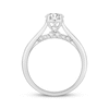 Thumbnail Image 1 of Round-Cut Diamond Solitaire Engagement Ring 1 ct tw 10K White Gold (I/I3)