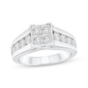 Thumbnail Image 1 of Princess-Cut Diamond Quad Engagement Ring 2 ct tw 14K White Gold