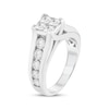 Thumbnail Image 2 of Princess-Cut Diamond Quad Engagement Ring 2 ct tw 14K White Gold