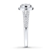 Thumbnail Image 3 of Diamond Ring 1/4 ct tw Round-cut 10K White Gold