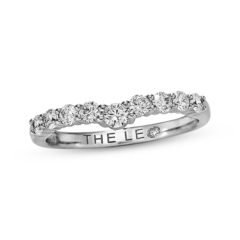 Main Image 1 of THE LEO Diamond Enhancer Ring 1/2 ct tw Round-cut 14K White Gold