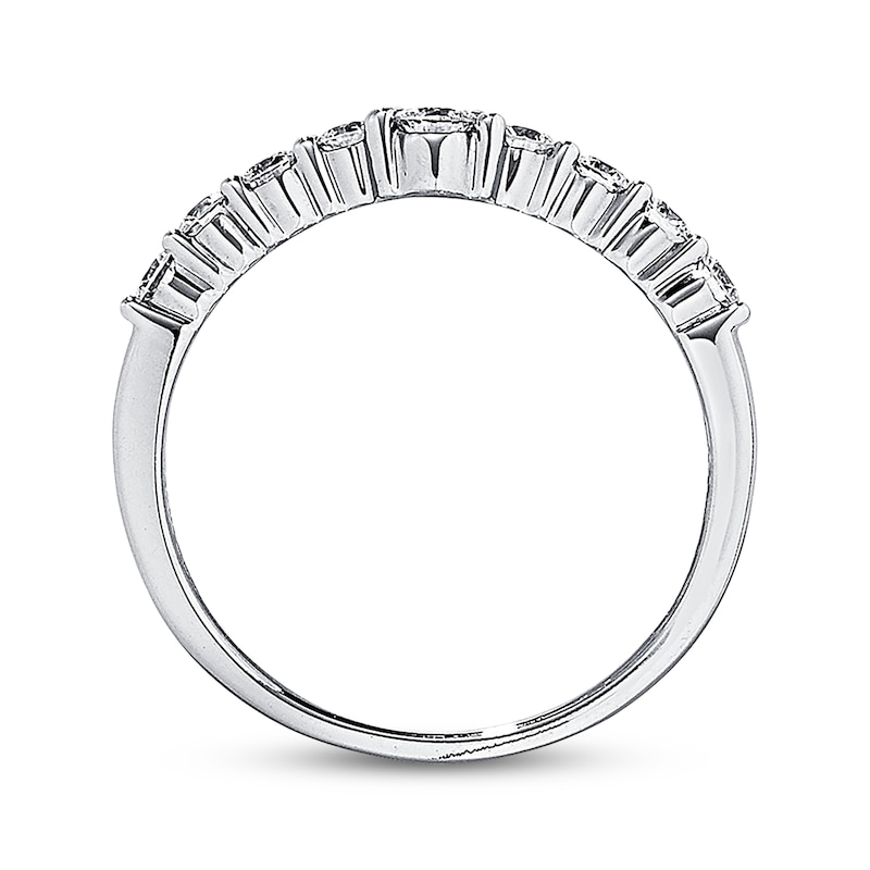 Main Image 3 of THE LEO Diamond Enhancer Ring 1/2 ct tw Round-cut 14K White Gold