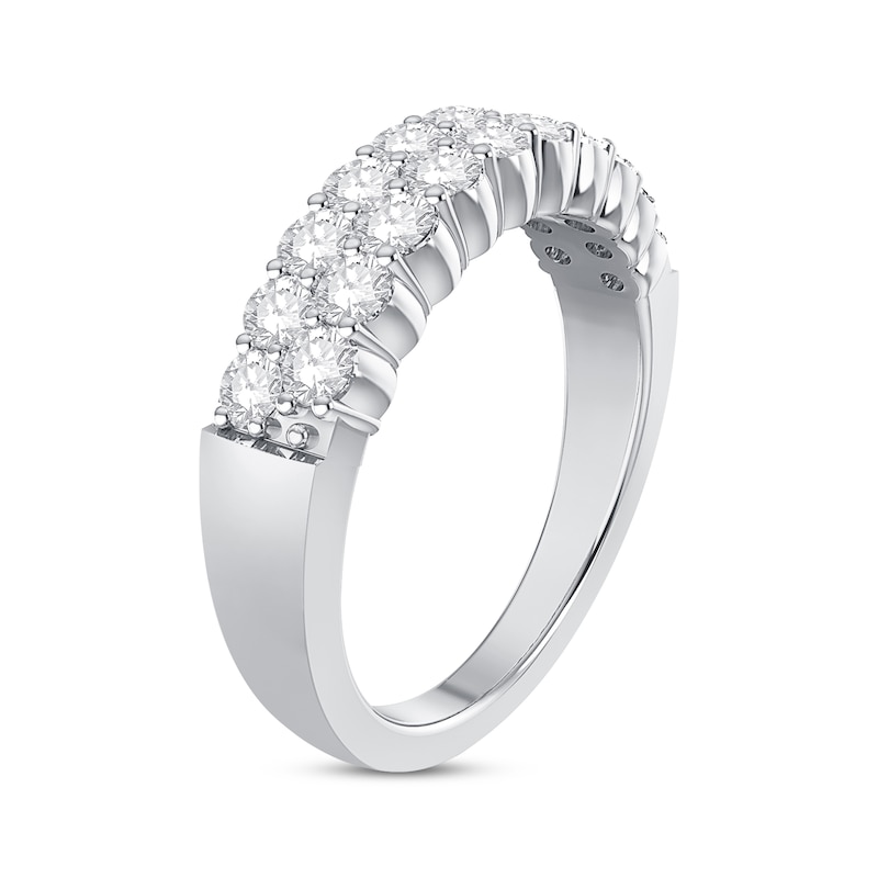 Main Image 2 of Diamond Anniversary Ring 7/8 ct tw 10K White Gold