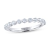 Thumbnail Image 0 of THE LEO Diamond Anniversary Ring 1/2 ct tw Round-cut 14K White Gold