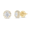 Thumbnail Image 0 of Lab-Created Diamonds by KAY Earrings 1 ct tw 14K Yellow Gold (F/SI2)