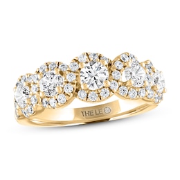 THE LEO Diamond Anniversary Ring 1-1/2 ct tw Round-cut 14K Yellow Gold