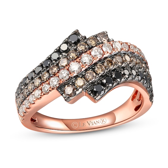 Le Vian Diamond Ring 1-1/5 ct tw 14K Strawberry Gold