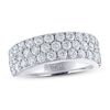 Thumbnail Image 0 of THE LEO Diamond Anniversary Ring 2 ct tw Round-cut 14K White Gold