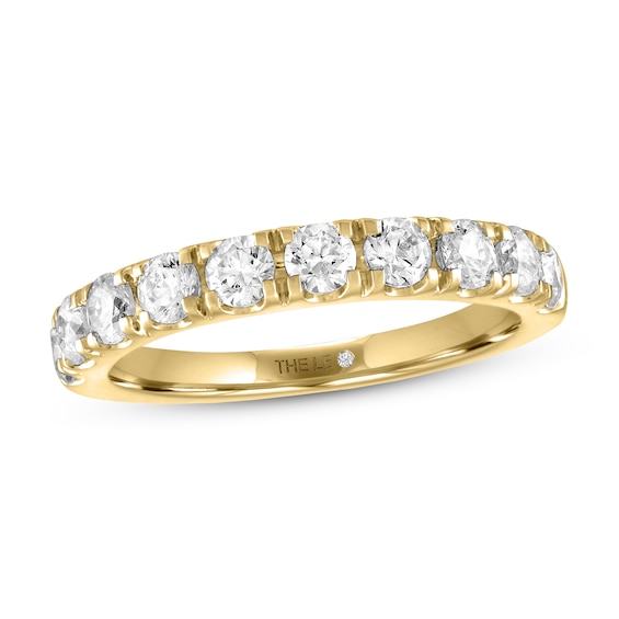 THE LEO Diamond Anniversary Ring 1 ct tw Round-cut 14K Yellow Gold