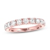 Thumbnail Image 0 of THE LEO Diamond Anniversary Ring 1 ct tw Round-cut 14K Rose Gold
