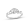 Thumbnail Image 1 of Hallmark Diamonds Promise Ring 1/4 ct tw Sterling Silver