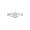 Thumbnail Image 3 of Hallmark Diamonds Promise Ring 1/4 ct tw Sterling Silver