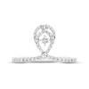 Thumbnail Image 2 of Love Entwined Diamond Ring 1/3 ct tw Round-cut 10K White Gold