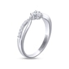 Thumbnail Image 2 of THE LEO Diamond Anniversary Band 1/5 ct tw Round-cut 14K White Gold