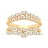 Thumbnail Image 3 of Diamond Scalloped Enhancer Ring 1/2 ct tw 14K Yellow Gold