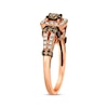 Thumbnail Image 2 of Le Vian Chocolate Diamond Ring 1 ct tw 14K Strawberry Gold