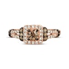 Thumbnail Image 4 of Le Vian Chocolate Diamond Ring 1 ct tw 14K Strawberry Gold