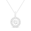 Thumbnail Image 1 of Unstoppable Love Lab-Grown Diamond Necklace 1-1/2 ct tw 10K White Gold 19&quot;