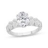 Thumbnail Image 0 of Lab-Grown Diamonds by KAY Oval-Cut Engagement Ring 3 ct tw 14K White Gold