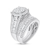 Thumbnail Image 2 of Multi-Diamond Center Bridal Set 1-7/8 ct tw 10K White Gold