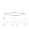 Thumbnail Image 3 of Diamond Bangle Bracelet 1/2 ct tw 10K White Gold