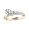 Thumbnail Image 1 of Milestones Diamond Bypass Anniversary Ring 1 ct tw 14K Yellow Gold