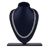 Thumbnail Image 4 of Men's Diamond Mariner & Cuban Curb Link Necklace 1-1/2 ct tw Sterling Silver 22&quot;