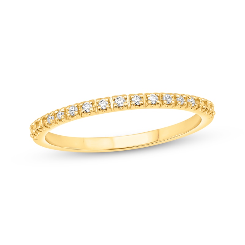 Main Image 1 of Diamond Wedding Band 1/20 ct tw 10K Yellow Gold