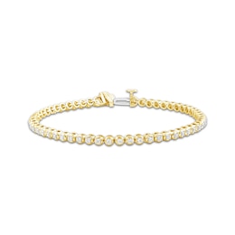 KAY Lab-Grown Diamonds Tennis Bracelet 1 ct tw 14K Yellow Gold 7.25&quot;