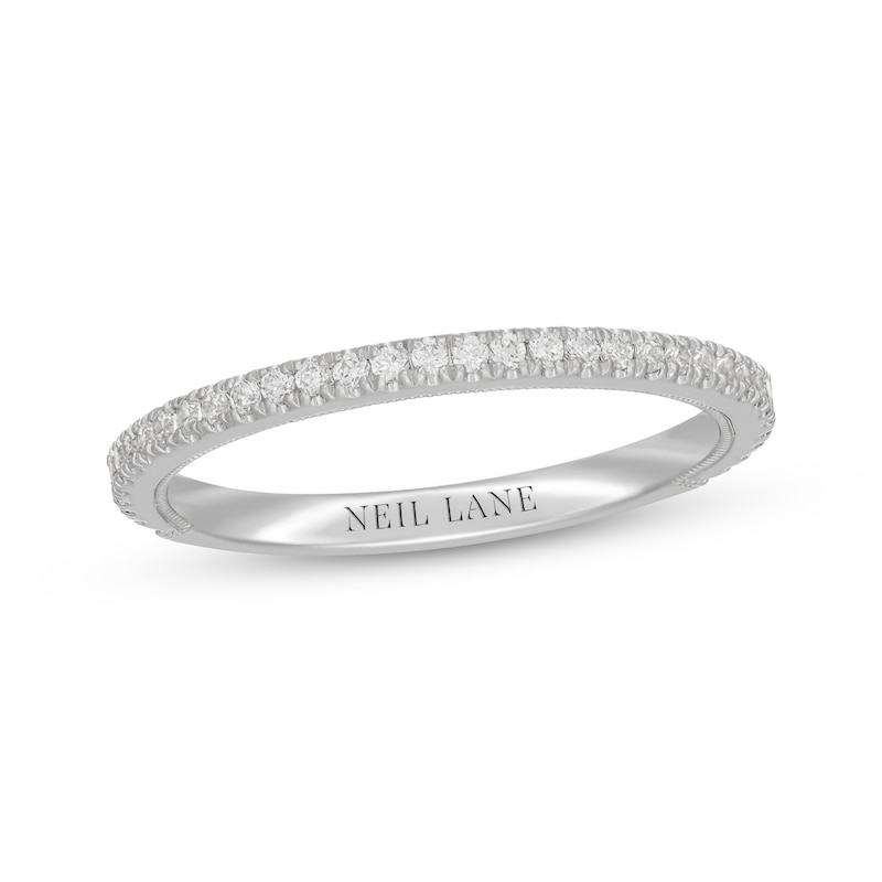 Main Image 7 of Neil Lane Diamond Wedding Band 1/4 ct tw 14K White Gold